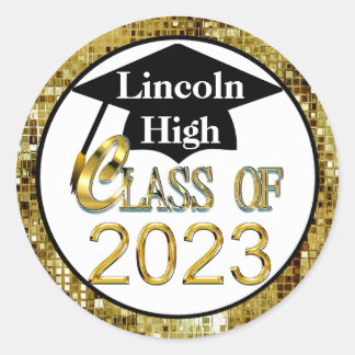 Class of 2023 Personalised Graduation Stickers