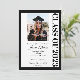 Class of 2023 Photo Graduation Invitation