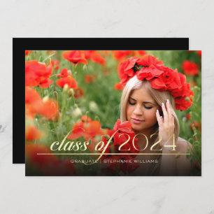 Class of 2023   Photo Graduation Party Invitations