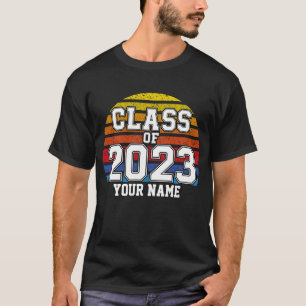 Class of 2023 Retro Sunset T-Shirt