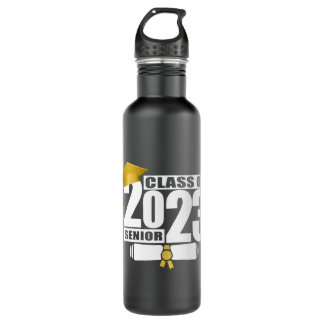 Class of 2023 Senior Certificate Diploma Graduatio 710 Ml Water Bottle