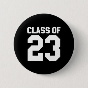 Class Of 2023 Senior Graduate Back to School 6 Cm Round Badge