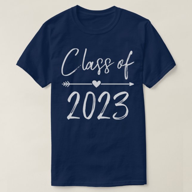 Class of 2023 senior graduation T-Shirt (Design Front)