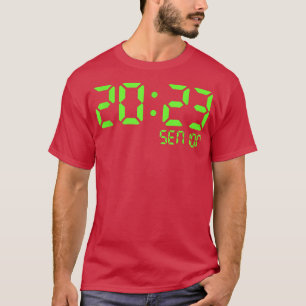 Class of 2023 Senior Retro Digital Clock Graduatio T-Shirt