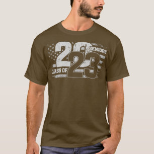 Class of 2023 seniors graduation with us american T-Shirt