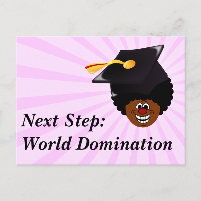 Class of 2023 Seniors World Domination Postcard (Front)