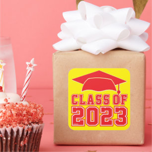 CLASS OF 2023                                      SQUARE STICKER