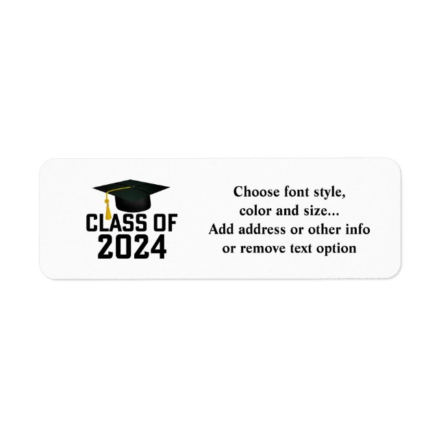 Class of 2024 Alumni  (Front)