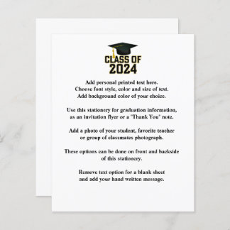 Class of 2024 Alumni Announcement