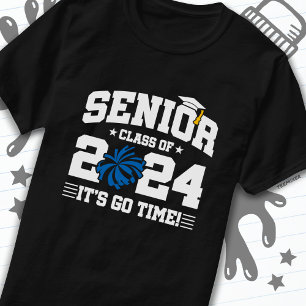 Class of 2024 Cheerleader Squad Cheer Senior 2024 T-Shirt