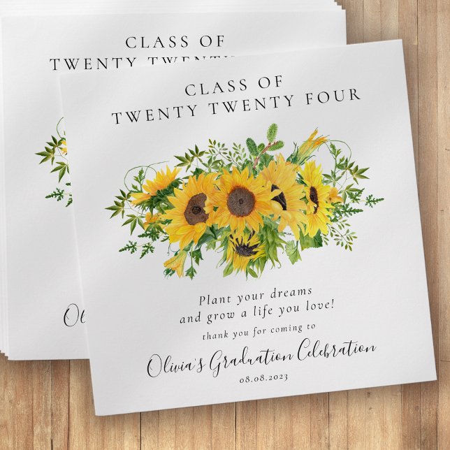 Class of 2024 Graduation Seed Packet Favour Envelope (Creator Uploaded)