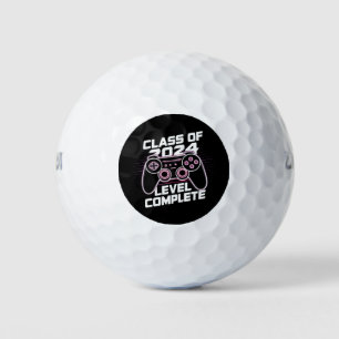 Class Of 2024 Level Complete Senior Graduation Golf Balls