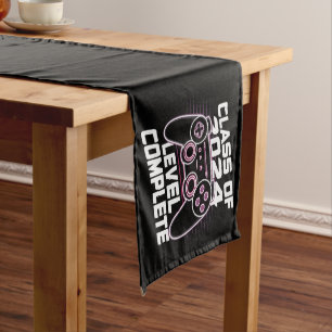 Class Of 2024 Level Complete Senior Graduation Long Table Runner