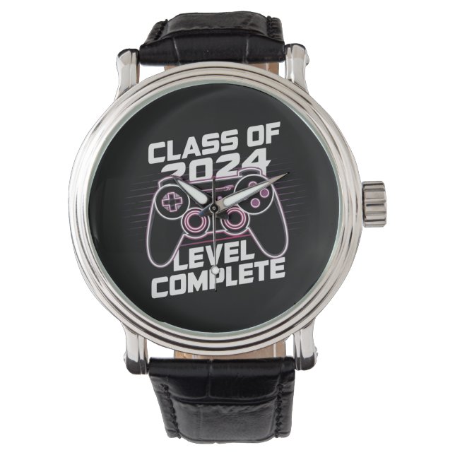 Class Of 2024 Level Complete Senior Graduation Watch (Front)
