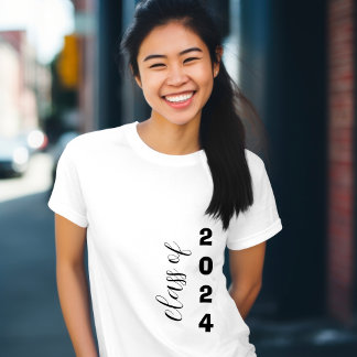 Class Of 2024 Modern Graduation T-Shirt