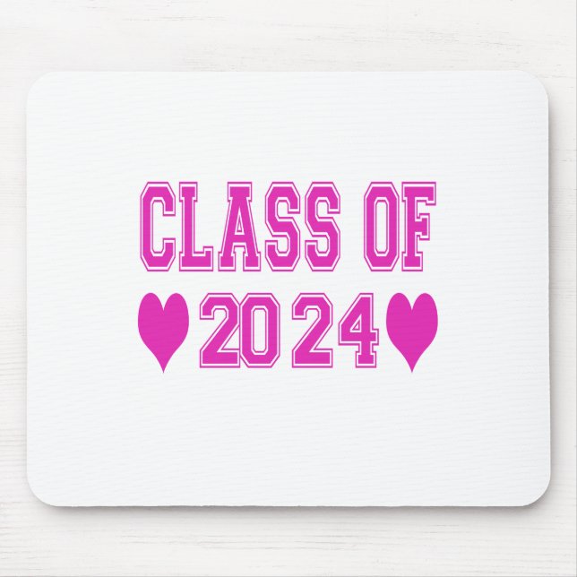 Class Of 2024 Mouse Mat (Front)