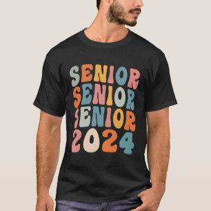 Class Of 2024 Senior 2024 Graduation Or First Day T-Shirt