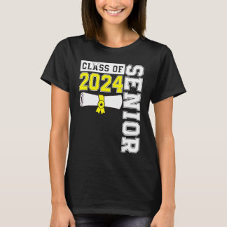 Class of 2024 Senior 24 High School Graduation Par T-Shirt