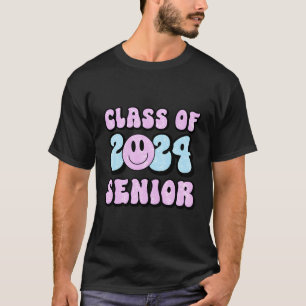 Class Of 2024 Senior Graduation Student School Gra T-Shirt