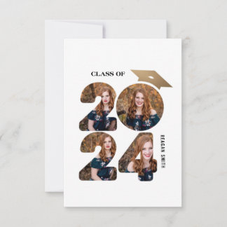 Class of 2024 thank you card