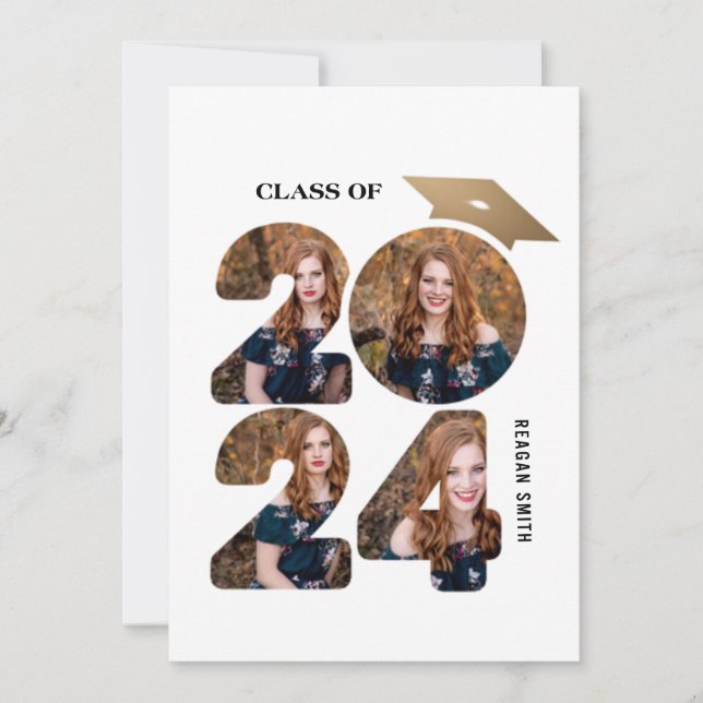 Class of 2024 thank you card (Front)