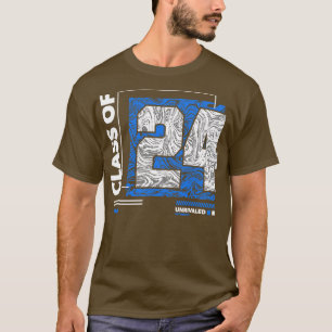 Class of 2024 Urban Streetwear Graduation Class of T-Shirt