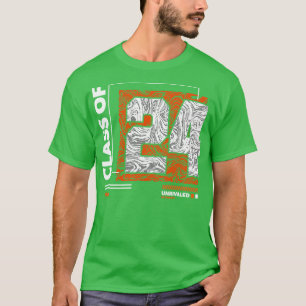 Class of 2024 Urban Streetwear Graduation Class of T-Shirt