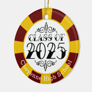 Class of 2025 (Add Name) Graduation Ceramic Tree Decoration