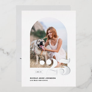 Class of 2025 Arch Photo Graduation Silver