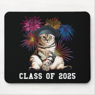 Class of 2025 Cat Lover Mouse Mat