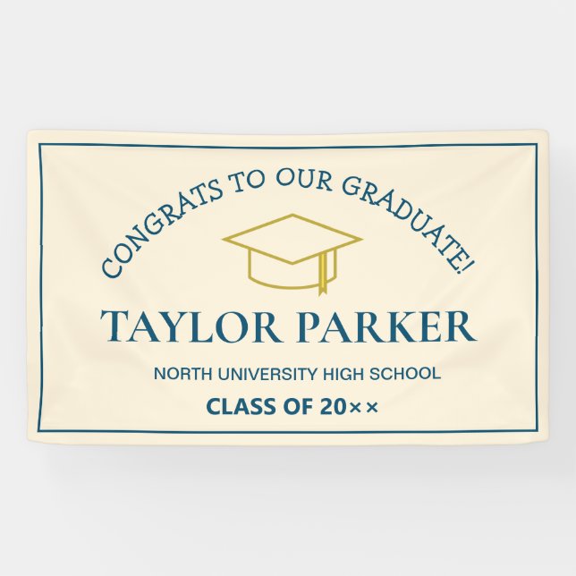 class of 2025, class of 2026 graduation  banner (Horizontal)