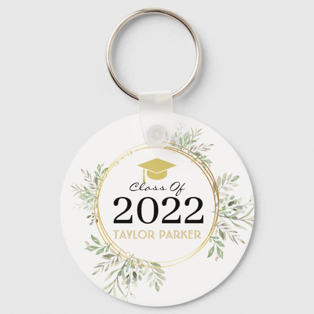 class of 2025, class of 2026 graduation  key ring (Front)