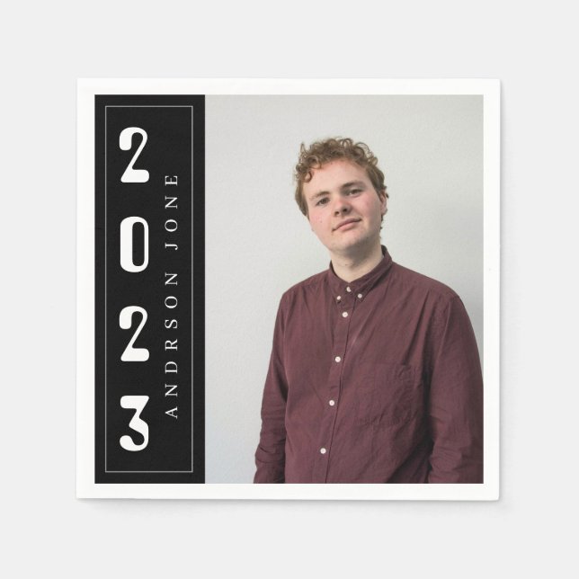 class of 2025, class of 2026 graduation  napkin (Front)