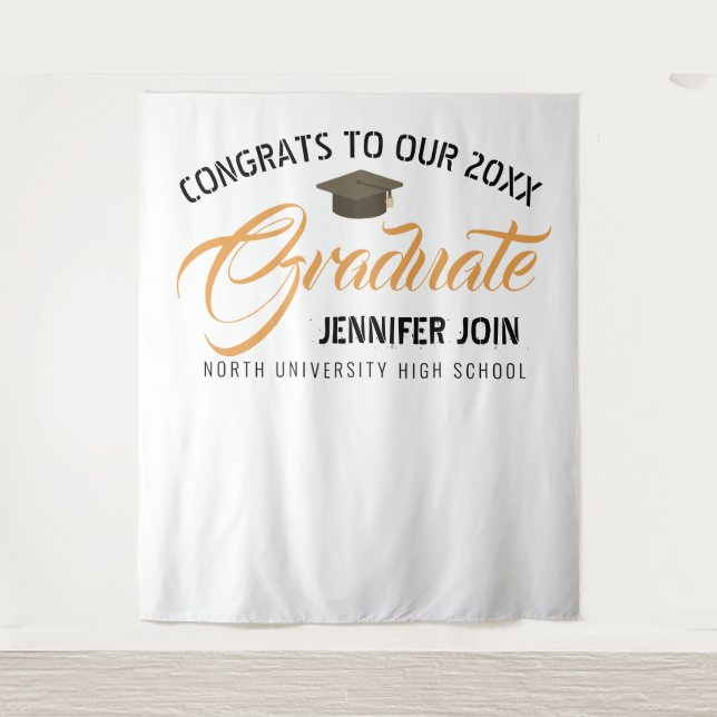 class of 2025, class of 2026 graduation  tapestry (Front)