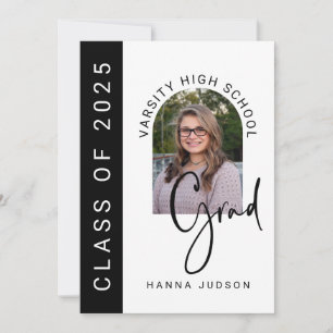 Class Of 2025 Grad Photo Arch Graduation Party Announcement