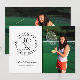 Class of 2025 Graduate Classic 2 Photo Graduation Announcement