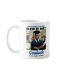 Class of 2025 Graduate Photo Blue Text Graduation