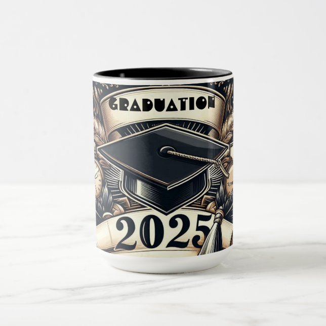 Class of 2025 – Graduation Celebration Mug (Center)