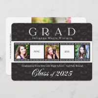 Class of 2025 Graduation Film Strip Theme 3 Photo 