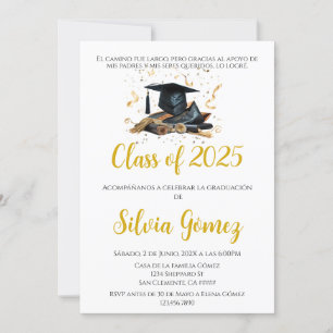 Class of 2025 graduation invitation