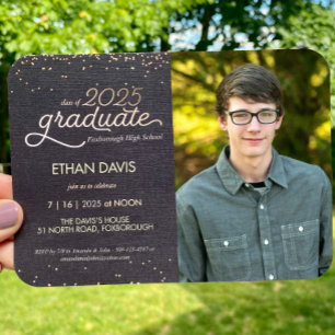 Class of 2025 Graduation Invitation w/ Photo