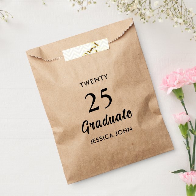class of 2025 Graduation party candy favours  Favour Bags (Sealed)