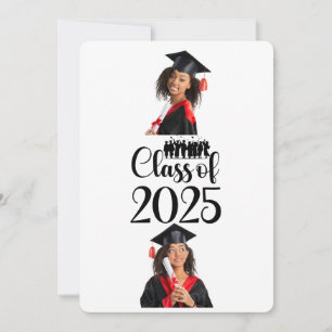 Class of 2025 Graduation Personalised Invitation