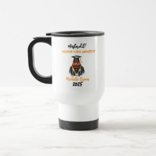Class of 2025 Graduation Personalised Photo Travel Mug
