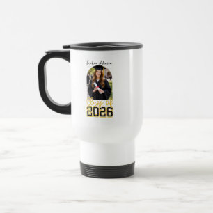 Class of 2025 Graduation Personalised Travel Mug
