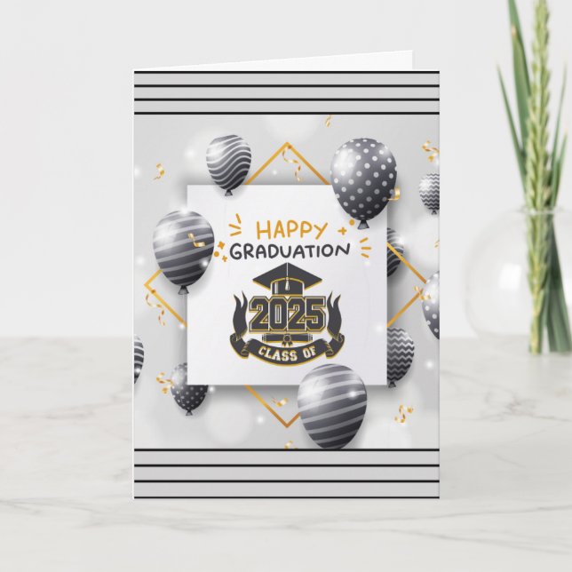 Class of 2025 Graduation (Proverbs 3:5) Card (Front)