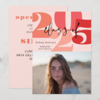 Class of 2025 Graduation Senior Announcement