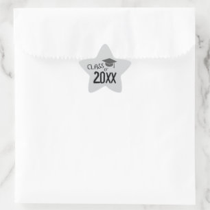Class of 2025 Graduation Star Sticker