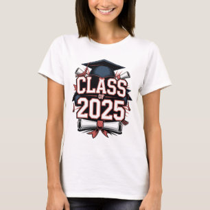 Class of 2025 Graduation T-Shirt - Senior Year Gif