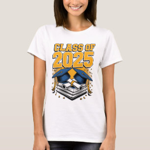 Class of 2025 Graduation T-Shirt - Senior Year Gif